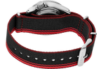 Seiko 5 Sports SRPK71 Automatic Red Dial Black & Red Nylon Strap Men’s Watch - Luxverse