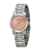 Burberry The City Pink Dial Silver BU9231 – Women’s Watch - Luxverse