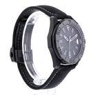 TAG Heuer Aquaracer black ceramic bezel and titanium case