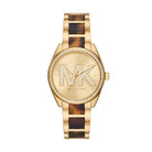 Michael Kors Janelle MK4730 Women's Gold Dial Tortoise Bracelet Watch