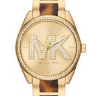 Michael Kors Janelle MK4730 Women's Gold Dial Tortoise Bracelet Watch