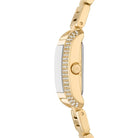 Michael Kors MK7510SET women's rectangular gold-tone watch
