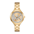 Michael Kors Aspyn MKO1106 women's gold stainless steel watch
