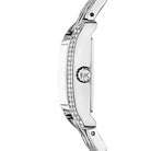 Michael Kors MKO1169 pave bezel bracelet watch