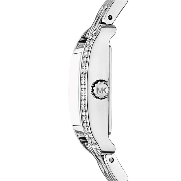 Michael Kors MKO1169 pave bezel bracelet watch