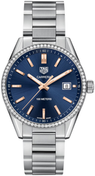 TAG Heuer WAR1114.BA0601 Carrera 39mm Blue Dial - Luxverse