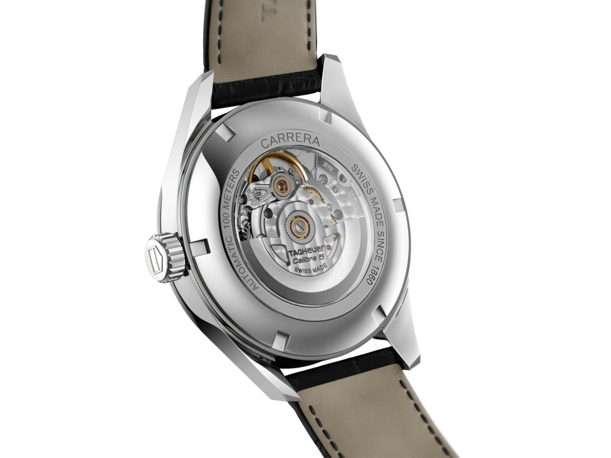 TAG Heuer WAR201C.FC6266 Carrera Calibre 5 41mm Automatic Mens Watch - Luxverse