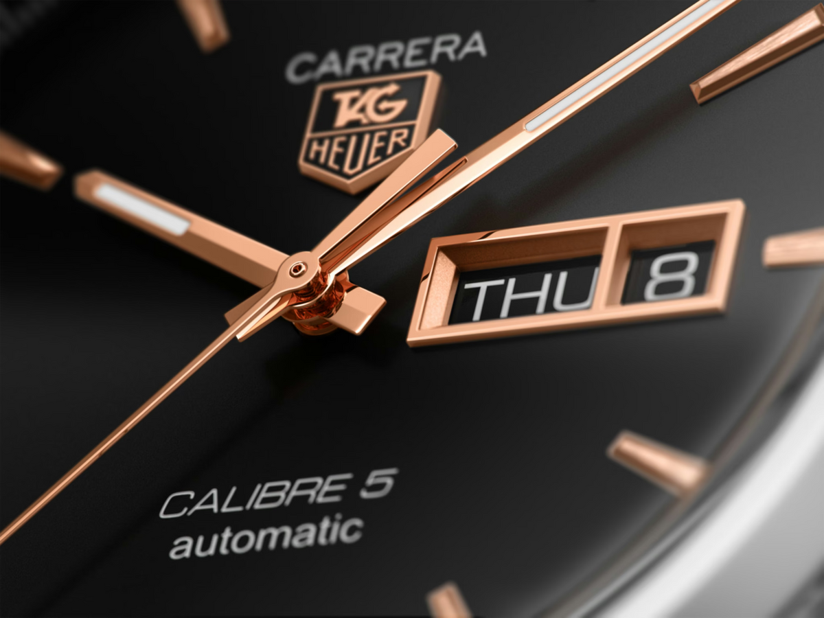 TAG Heuer WAR201C.FC6266 Carrera Calibre 5 41mm Automatic Mens Watch - Luxverse