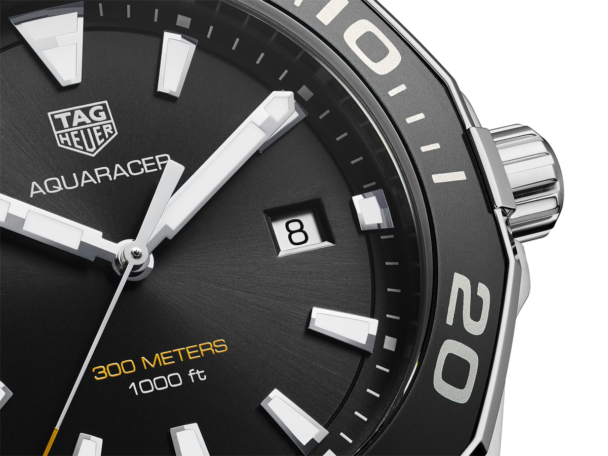 TAG Heuer WAY101A.BA0746 Aquaracer 300M Quartz 43mm Mens Watch - Luxverse