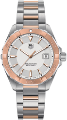 TAG Heuer Aquaracer WAY1150.BD0911 Steel & 18K Gold Men's Watch 41mm - Luxverse