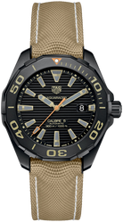 TAG Heuer WAY208C.FC6383 Aquaracer 300M Calibre 5 Aquaracer 43 Black - Luxverse