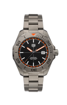 TAG Heuer WAY208F.BF0638 Aquaracer Automatic Black Dial Men's Watch - Luxverse