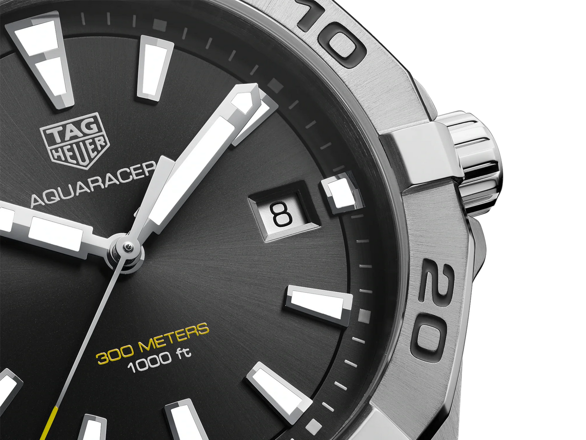 TAG Heuer WBD1110.BA0928 Aquaracer Quartz 41mm Mens Watch - Luxverse