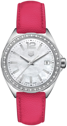 TAG Heuer WBJ131A.FC8252 Formula 1 Quartz Diamond Bezel Red Strap Women's Watch - Luxverse