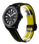 TAG Heuer WAY218A.FC6362 black ceramic bezel close-up