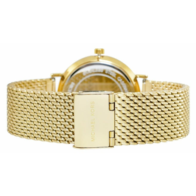 Back case of Michael Kors MK7150 quartz women's wristwatch
