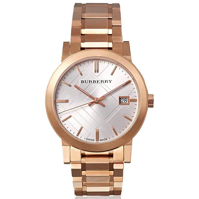 Burberry The City Rose Gold Quartz BU9004 – Men’s Watch - Luxverse