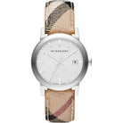 Burberry The City White Patterned 38mm BU9025 – Women’s Watch - Luxverse