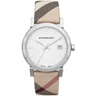 Burberry The City Nova White Dial Brown Leather BU9113 – Women’s Watch - Luxverse