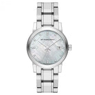 Burberry Silver Diamond Accent White Dial BU9125 – Women’s Watch - Luxverse