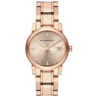 Burberry Rose Gold Diamond Accent BU9126 – Women’s Watch - Luxverse