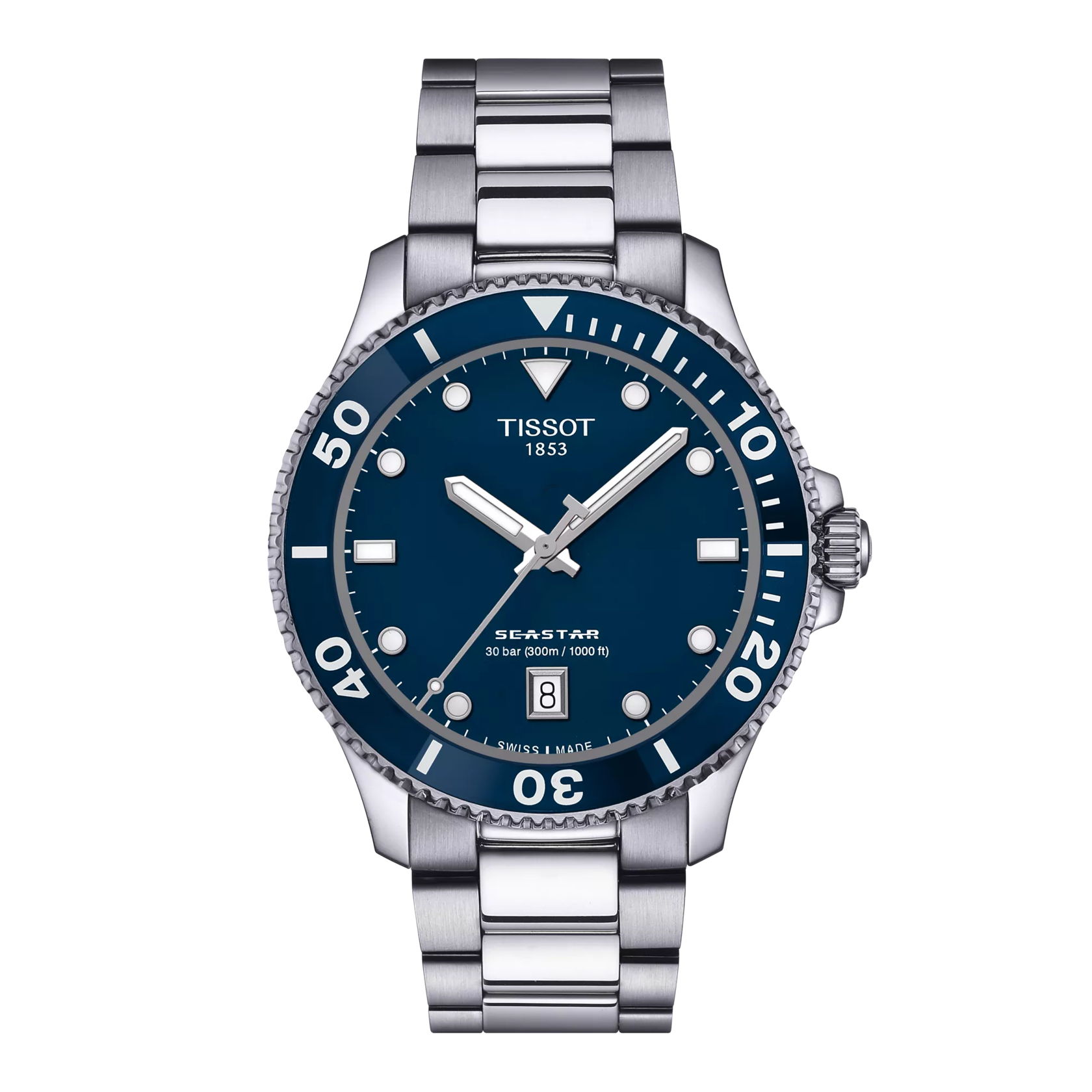 Tissot Seastar 1000 T120.410.11.041.00 Quartz 40mm Men’s Watch - Luxverse