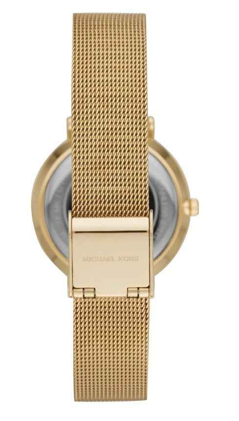 Back case of Michael Kors MK7121 quartz women's dress watch
