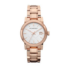 Burberry Swiss Made Stainless Steel White Dial BU9104 – Unisex Watch - Luxverse