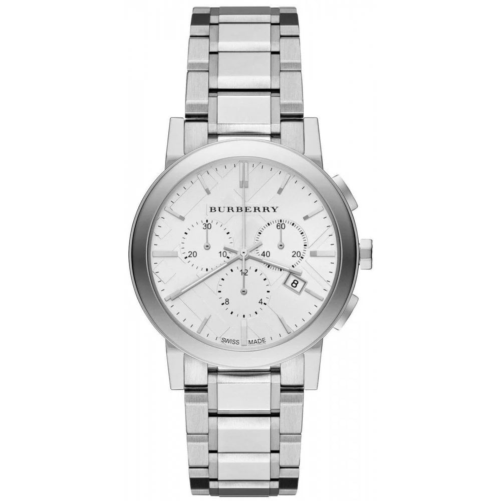 Burberry Chronograph Silver Dial BU9750 – Men’s Watch - Luxverse