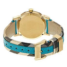 Burberry White Dial Turquoise Leather BU9112 – Women’s Watch - Luxverse