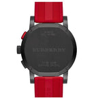 Burberry The City Chronograph Black Dial Red Rubber BU9805 – Men’s Watch - Luxverse