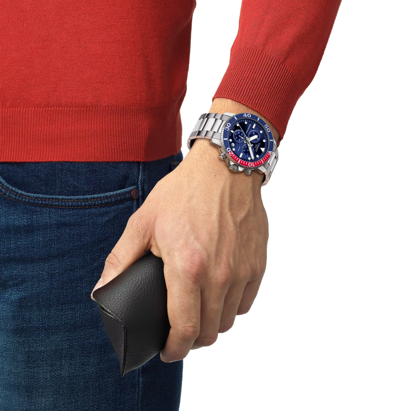Tissot Seastar 1000 T120.417.11.041.03 Quartz Chronograph Men’s Watch - Luxverse
