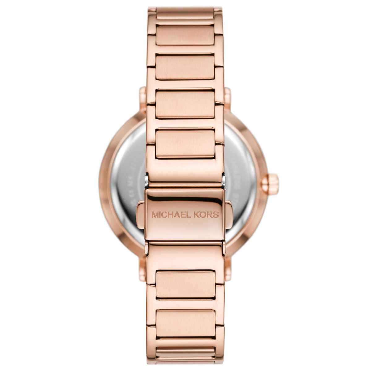 Michael Kors Addyson MK4713 Women's Silver Dial Rose Gold Stainless Steel Watch