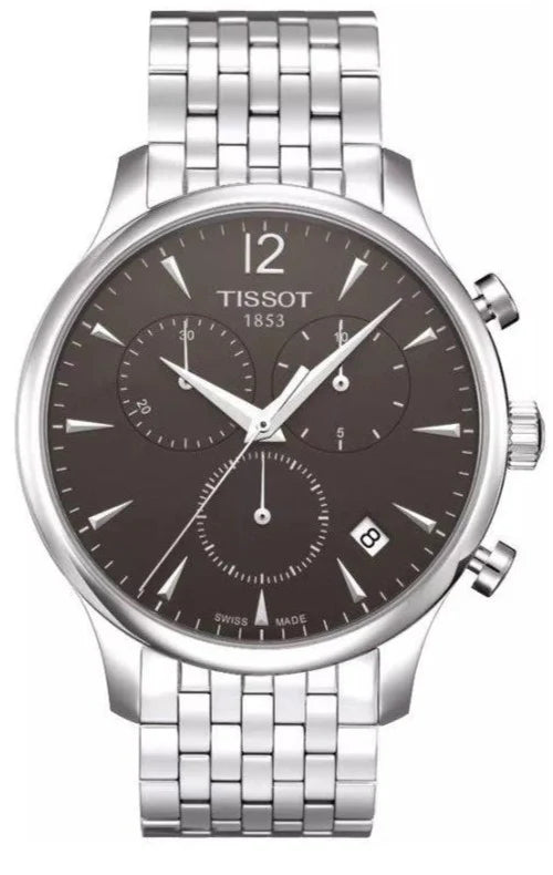 Tissot T-Classic Tradition Chronograph T063.617.11.057.00 Swiss Quartz Men’s Watch - Luxverse