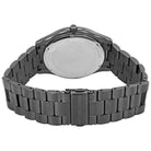 Michael Kors Slim Runway MK8584 Men's Blue Dial Gunmetal Stainless Steel Watch