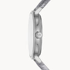 Side profile of Michael Kors Addyson MK2951 silver-tone women's watch