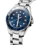 TAG Heuer Aquaracer Quartz Watch 35 mm Blue Dial – WAY131L.BA0748 - Luxverse