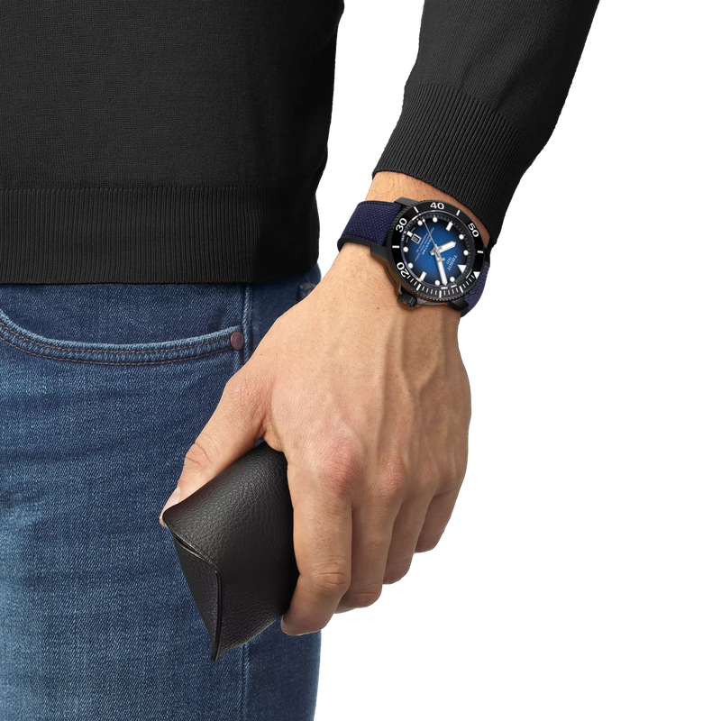 Tissot Seastar T120.607.37.041.00 Automatic Dive Men’s Watch - Luxverse