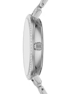 Side profile of Michael Kors Charley MK4398 women's watch