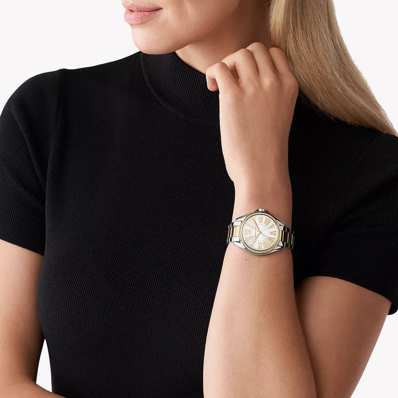 Michael Kors MK6931 luxury two-tone wristwatch