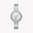 Michael Kors MKO1053 women's silver stainless steel watch