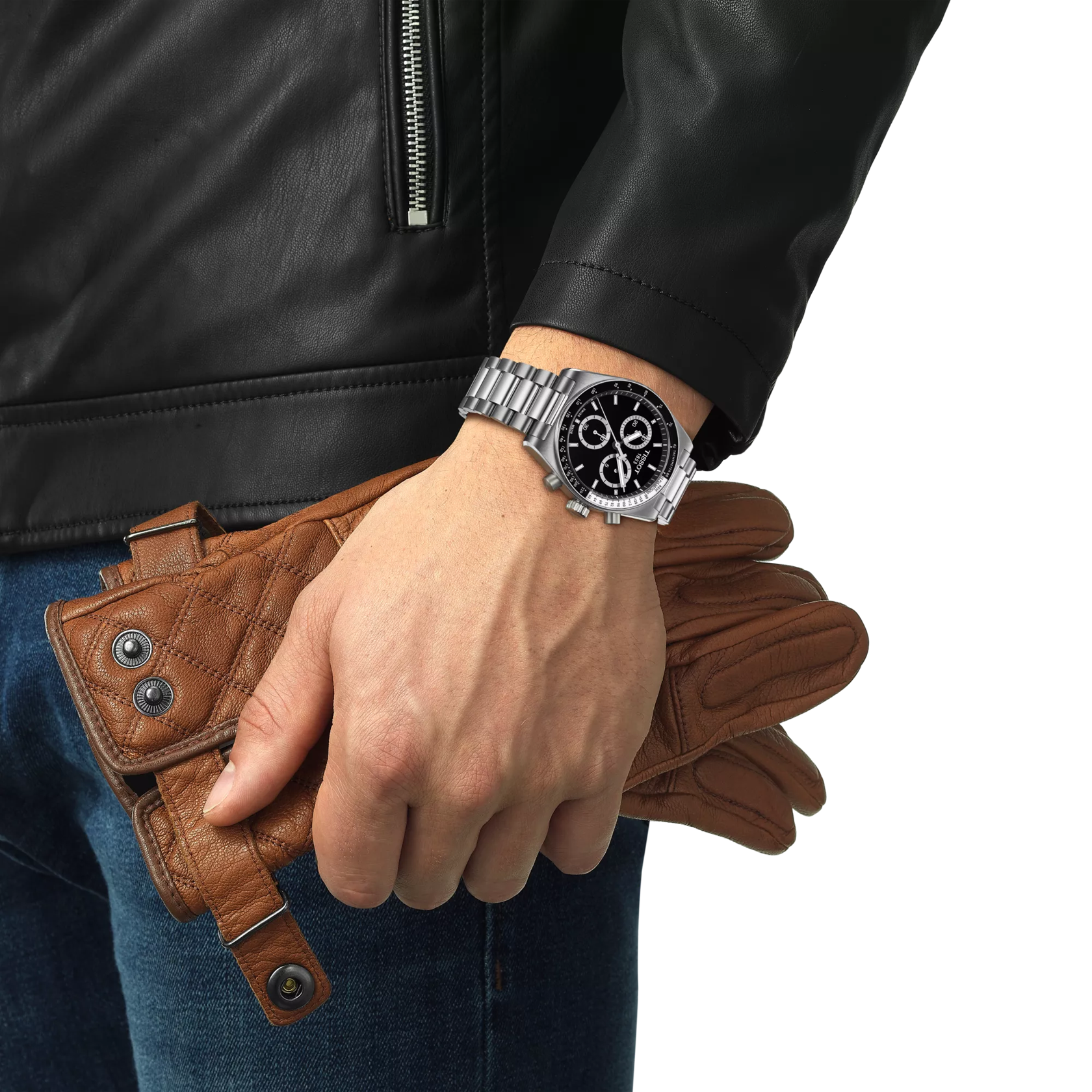 Tissot PR516 40mm T149.417.11.051.00 Quartz Chronograph Men’s Watch - Luxverse