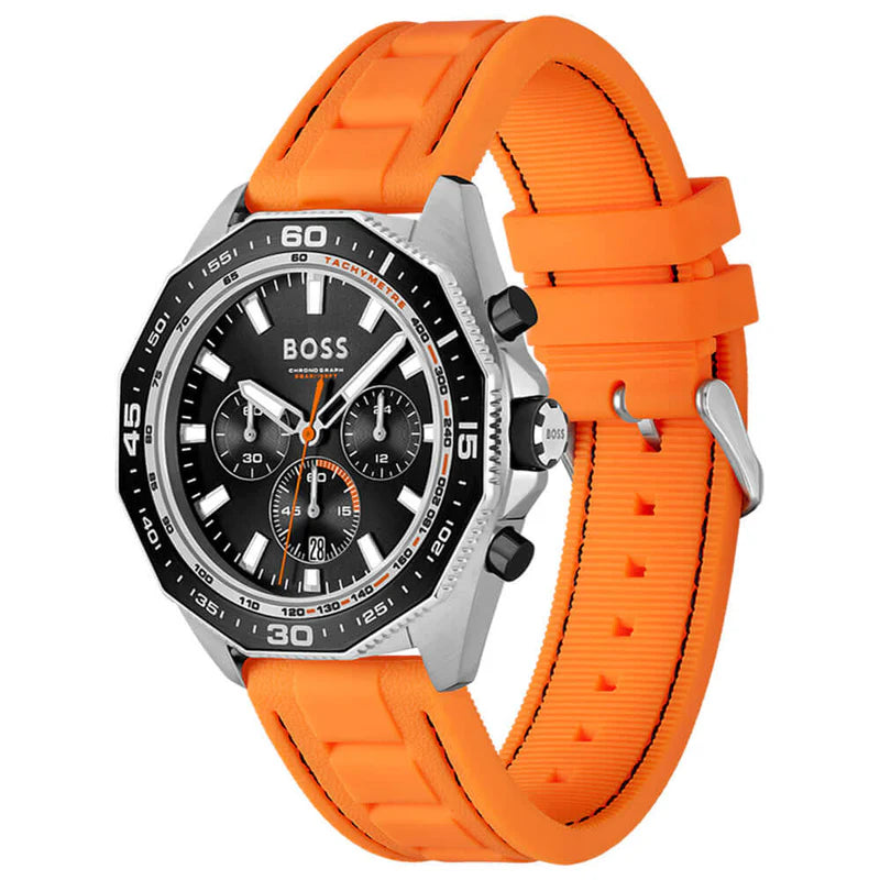 Hugo Boss Orange Silicon Quartz HB1513970 – Men’s Watch - Luxverse