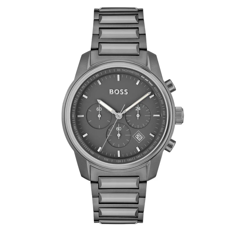 Hugo Boss Chronograph Grey Dial  HB1514005 – Men’s Watch - Luxverse