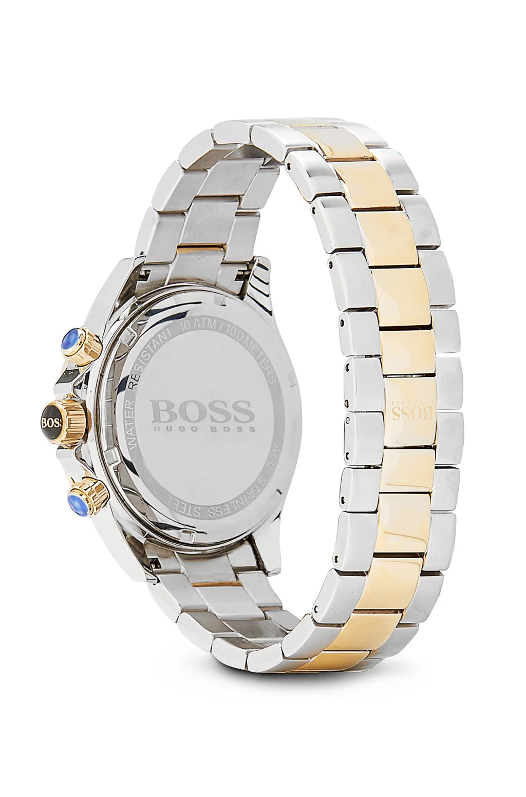 Hugo Boss Silver Dial Stainless Steel & Yellow Gold HB1512960 – Men’s Watch - Luxverse