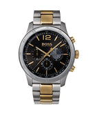 Hugo Boss HB1513529 Silver Gold Chronograph Wristwatch – Men’s Watch - Luxverse