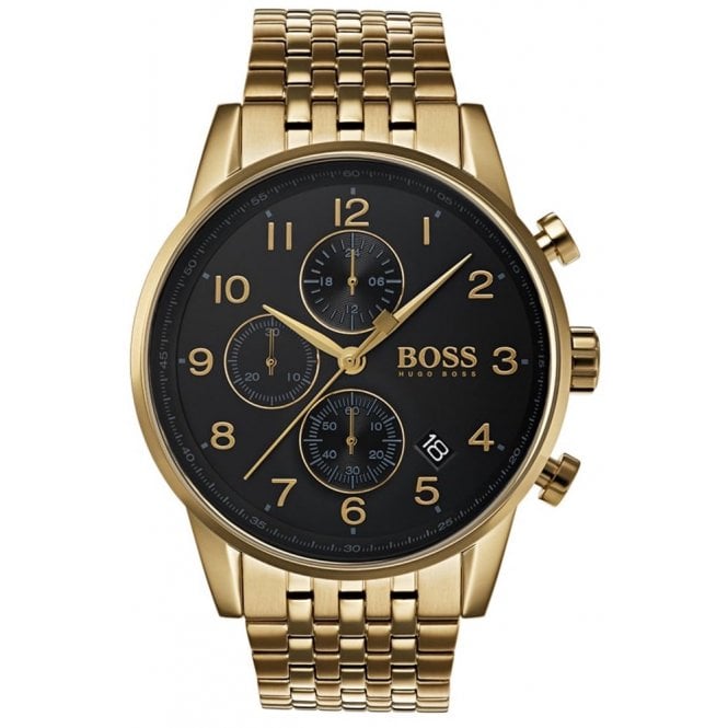 Hugo Boss HB1513531 Gold Wristwatch – Men’s Watch - Luxverse