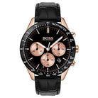 Hugo Boss Stainless Steel Quartz HB1513580 Chronograph Leather – Men’s Watch - Luxverse
