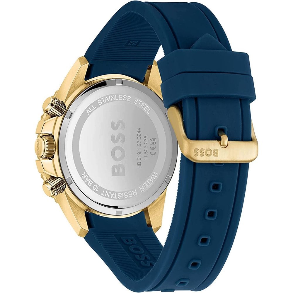 Hugo Boss Stainless Steel Quartz HB 1513965 Gold PVD – Men’s Watch - Luxverse