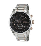 Hugo Boss HB1513473 Silver Rose Gold Wristwatch – Men’s Watch - Luxverse
